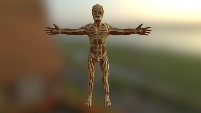 Human Titan 3D Model