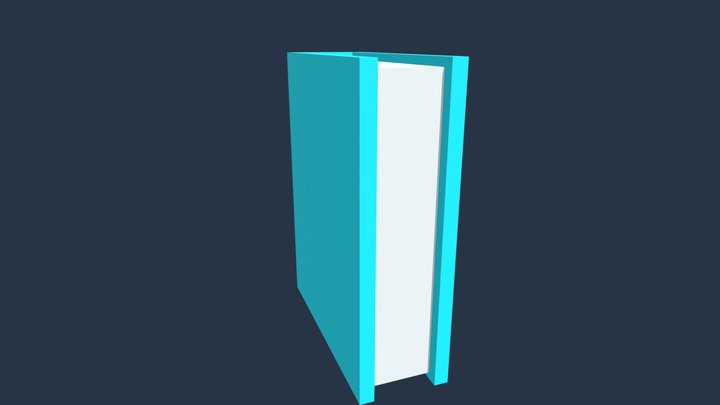 Book 3D Model