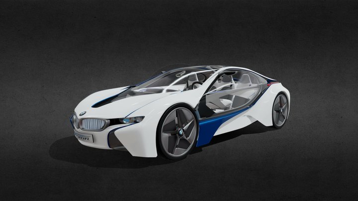 BMW Vision Efficient Dynamics Model 3D Model