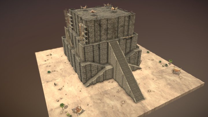 The tower of babel 3D Model