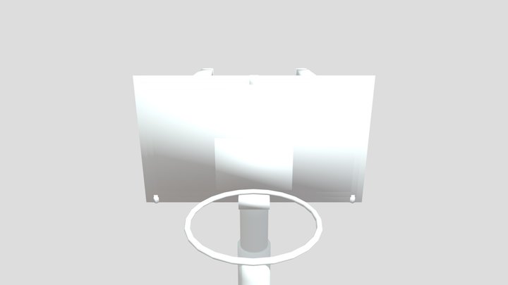 籃球框、野餐桌、書櫃 3D Model