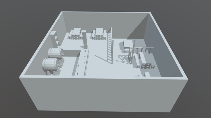 Blocagem_Taverna_04 3D Model