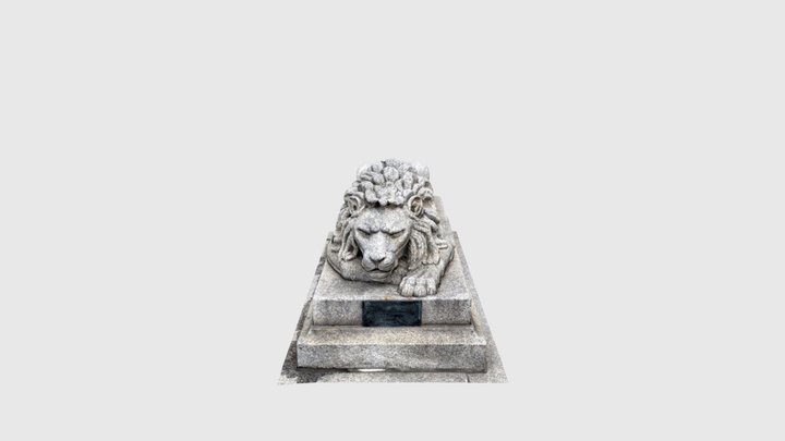 emo lion 3D Model
