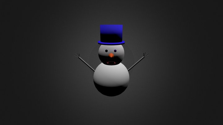 Snowman1 3D Model