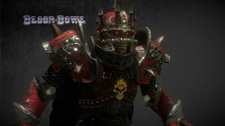 Wight Blood-Bowl 2010 3D Model