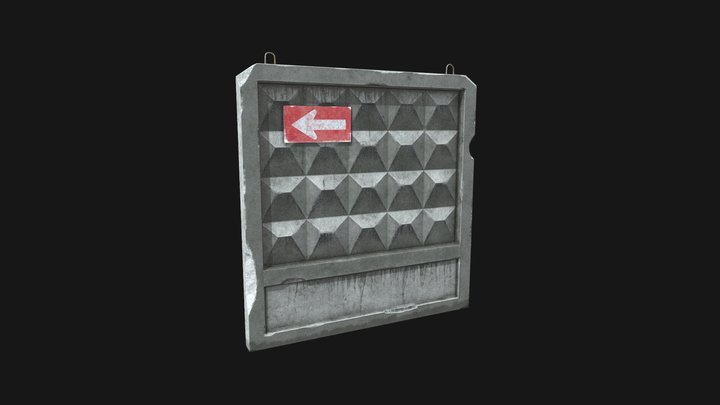 Fence_GameDew_Legend 3D Model