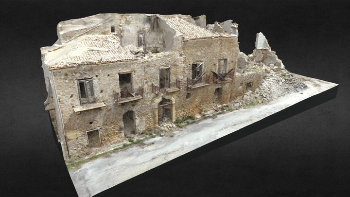 Abandoned-Building-Collapsed-9 3D Model