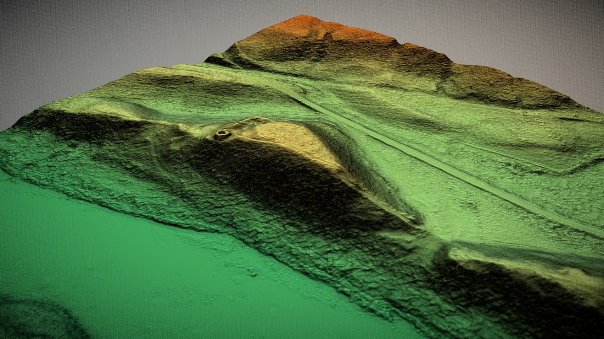 Liškiavos piliakalnis (Lithuania) - Download Free 3D model by Hillforts ...