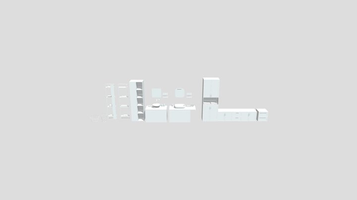 Bathroom Pack View 3D Model