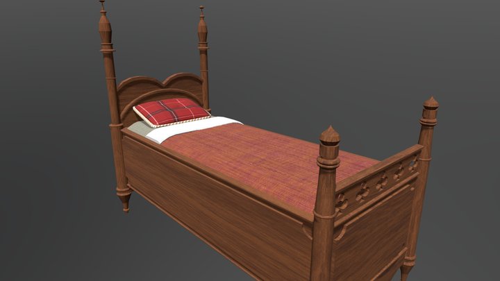 Bed 3D Model