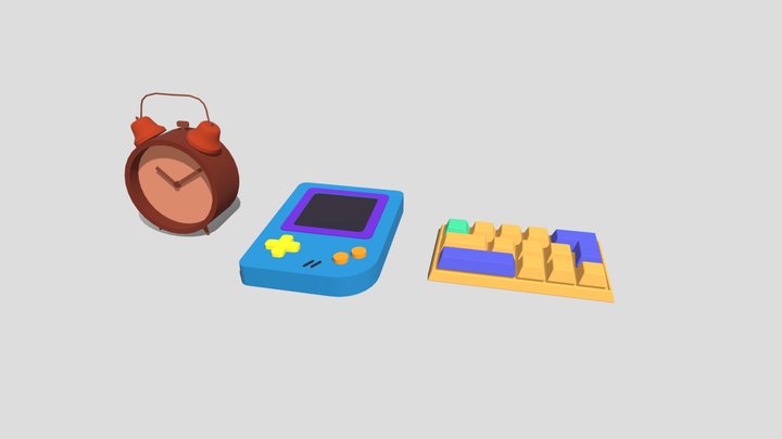 HomeworkColors2 3D Model