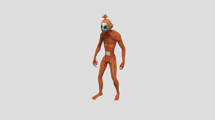 slendytubbies_rigged_-_arrow_tubby 3D Model