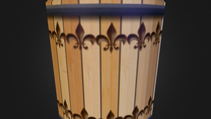 Barrel 3D Model