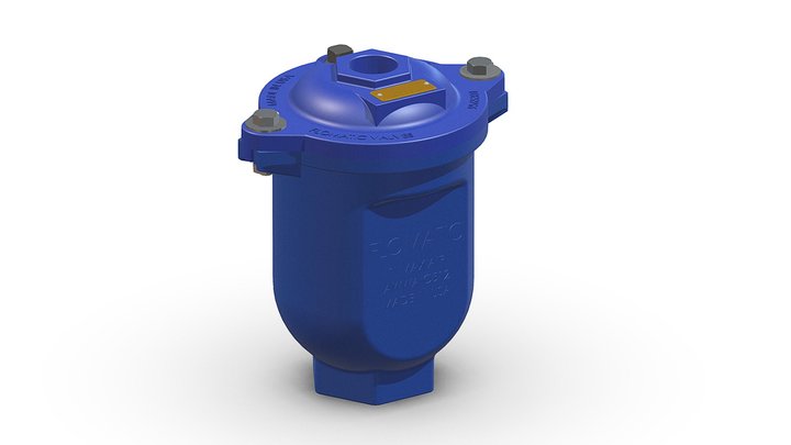 Air Release/Vacuum Valve - Model MAXIAIR AIS 3D Model