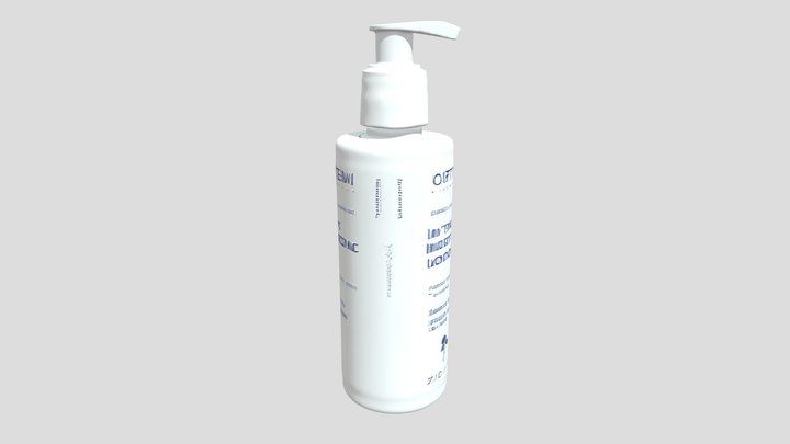 moisturizing lotion bottle 3D Model