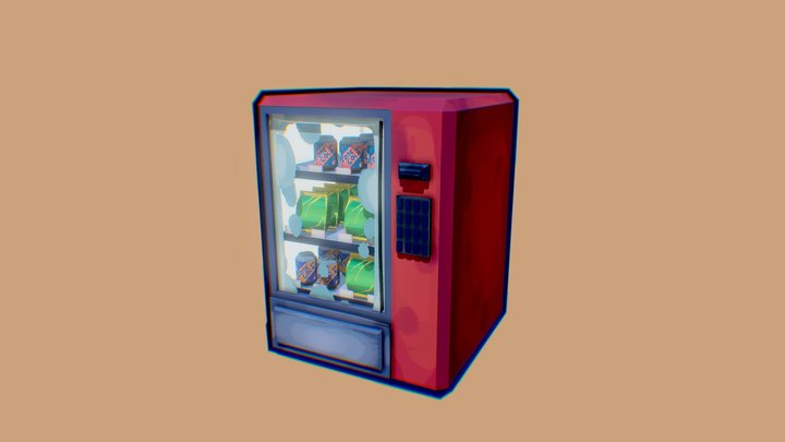 Vending Machine 3D Model