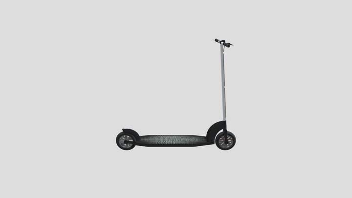 Electic Scooter 3D Model