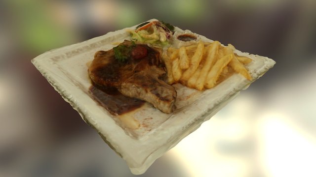 Steak 3D Model