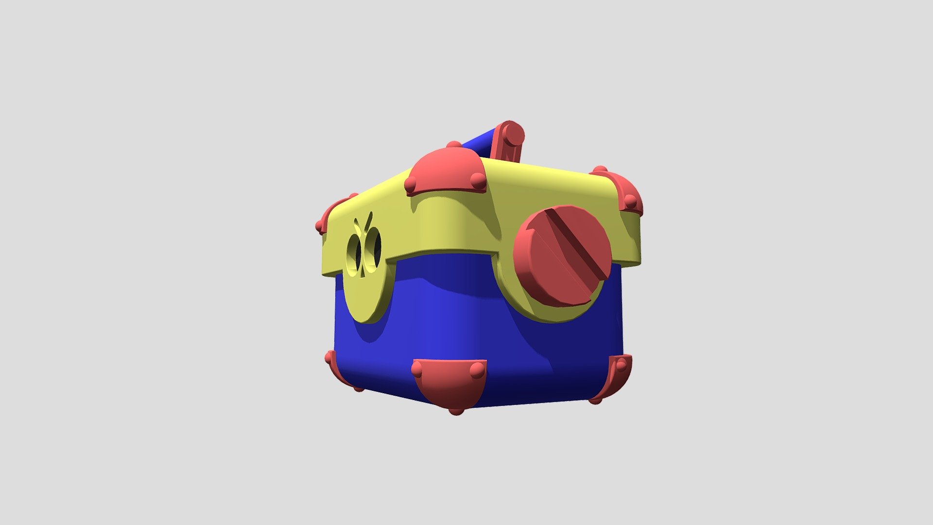 Mega Box (Brawl Stars) 3D model by eThaneos [96ab248] Sketchfab