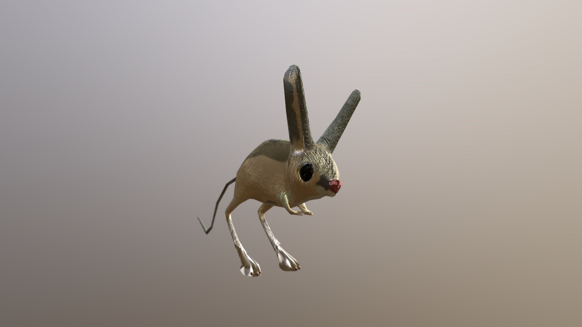  ♡ Jerboa Jerboa-Low Poly - 3D model by Shizuo Shikaze (@Gabriel.Guzman