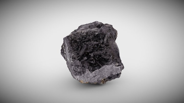 硫砷銅礦 3D Model