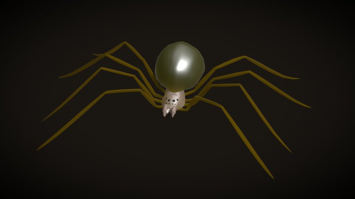 Spider Export4 3D Model