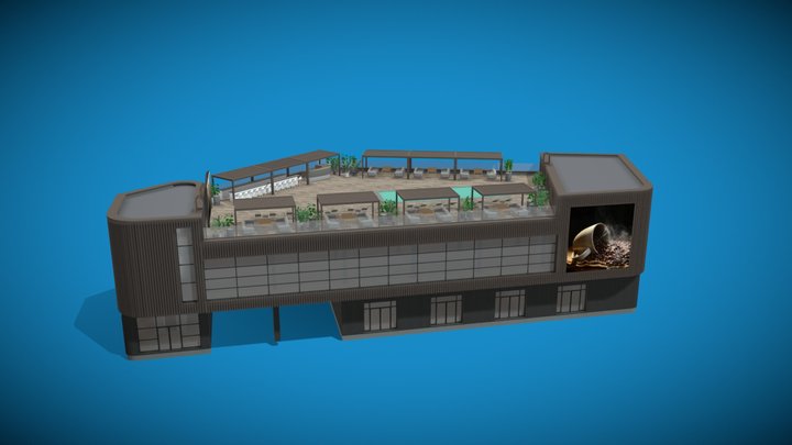 Cargas fijas y variables en un edificio 3D Model