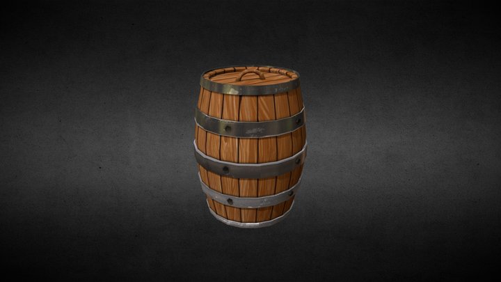 Barrel 3D Model