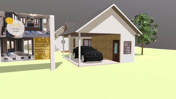 Mini House 3D Model