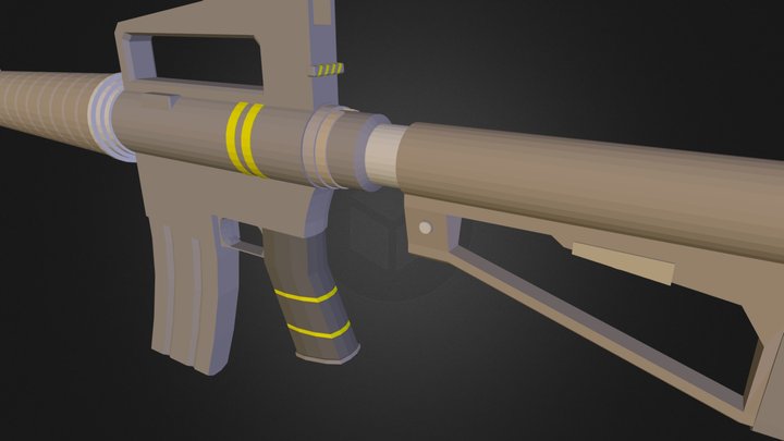 JAR (M4 Rifle) 3D Model