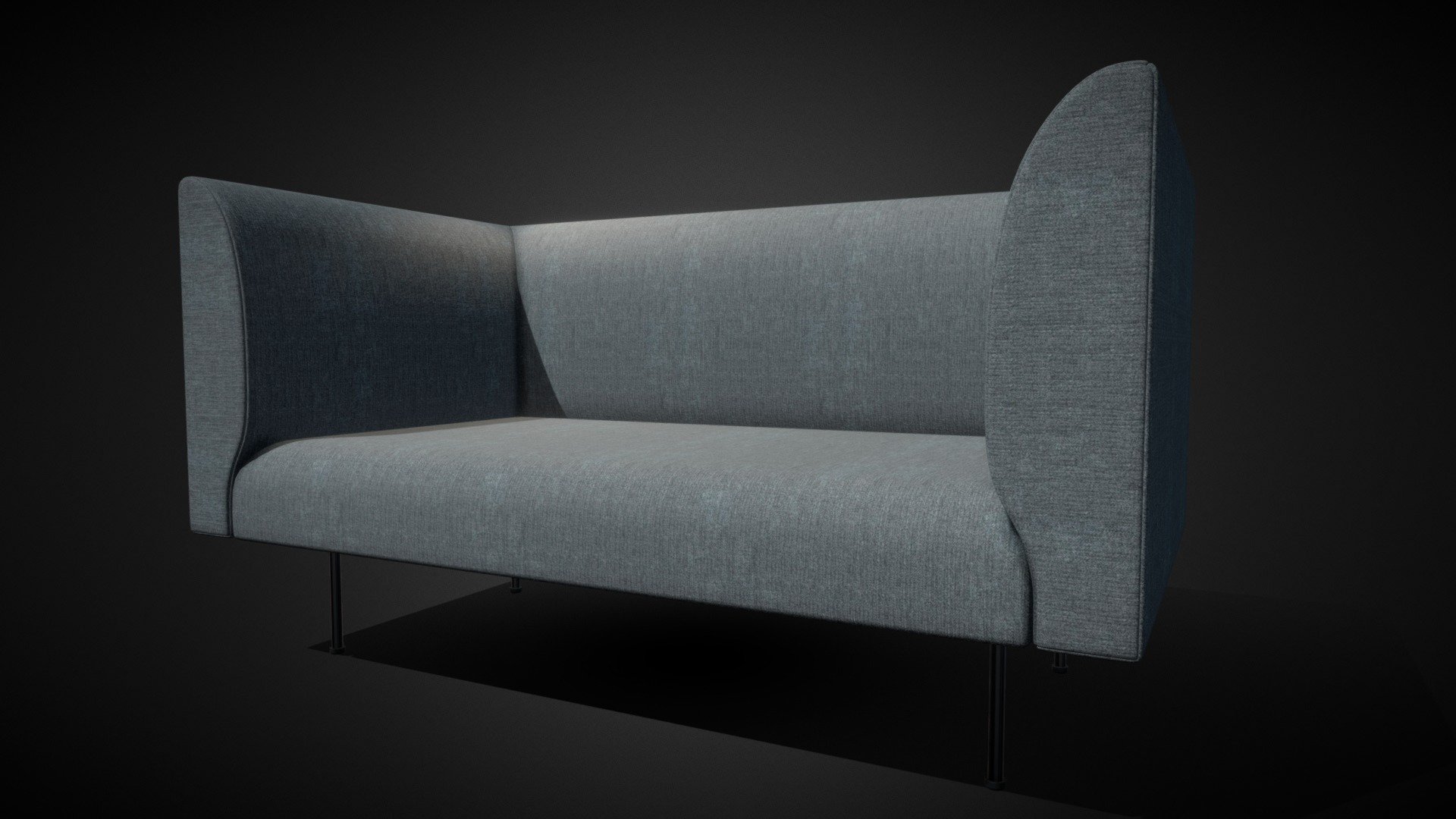 Kare 2 Seats — Sketchfab embed 3D viewer