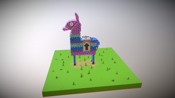 Fortnite Llama 3D Model