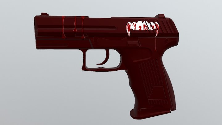 P2000 | Vampire (Gunsmith) 3D Model