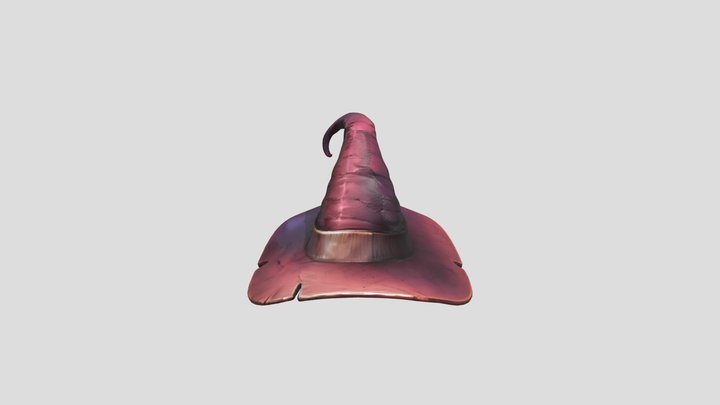 A wizard's hat 3D Model
