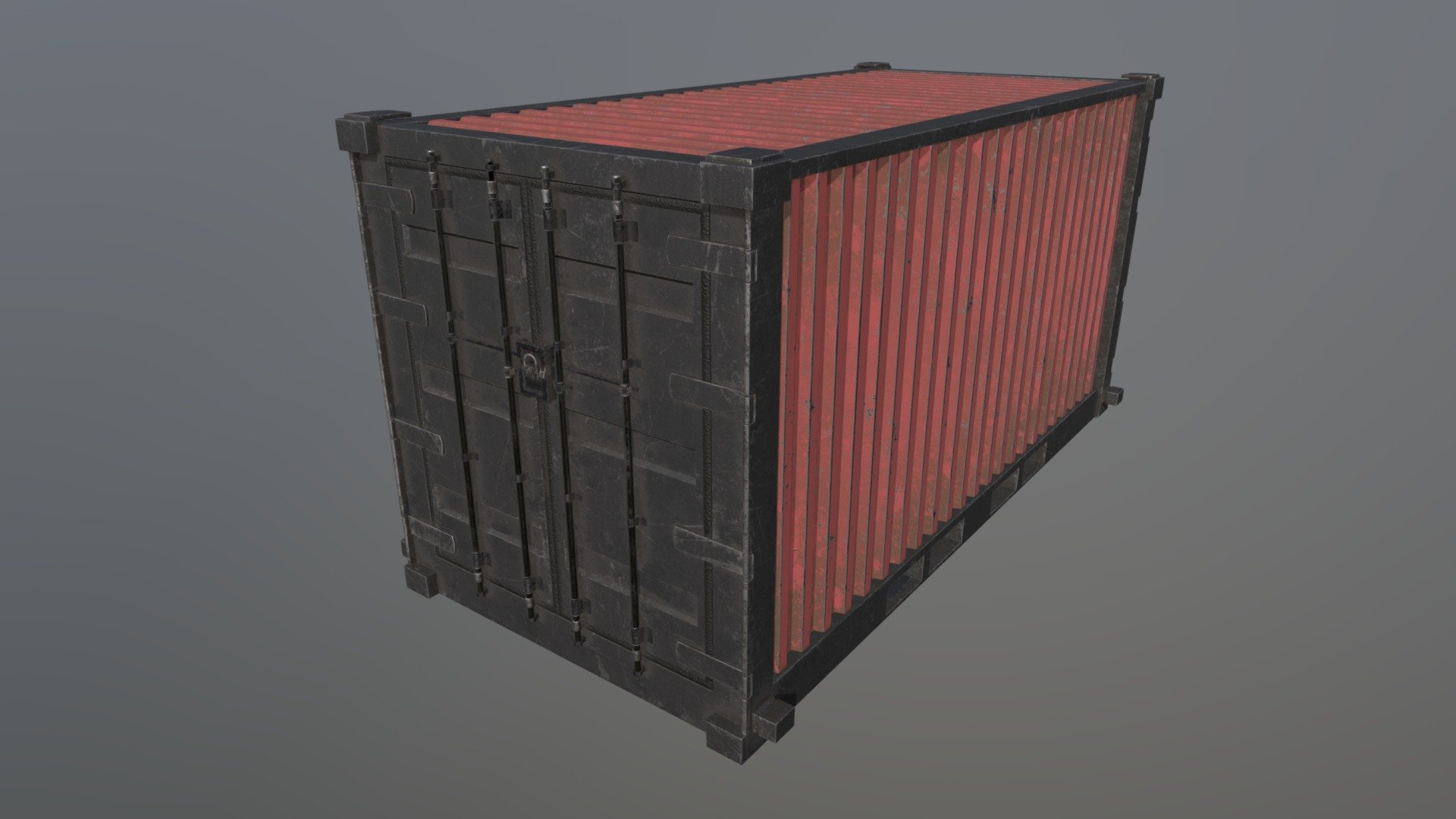 Scifi Shipping Container