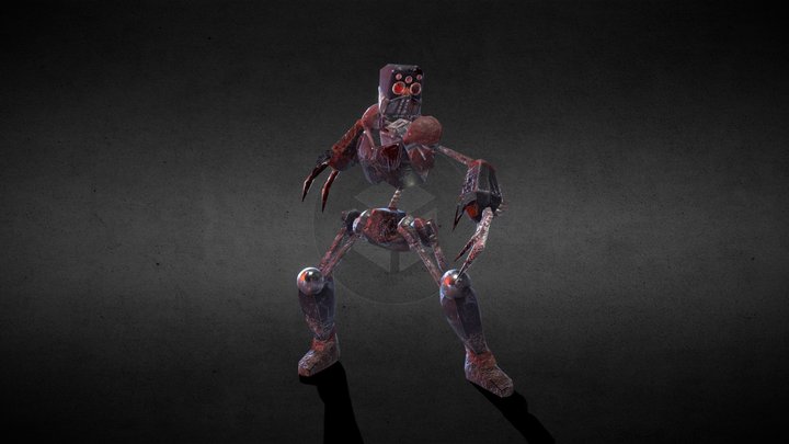 Killer Robot 3D Model