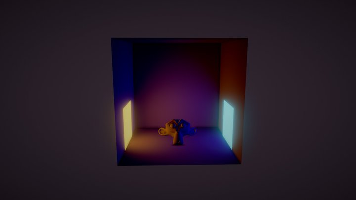 Monkey 3D Model