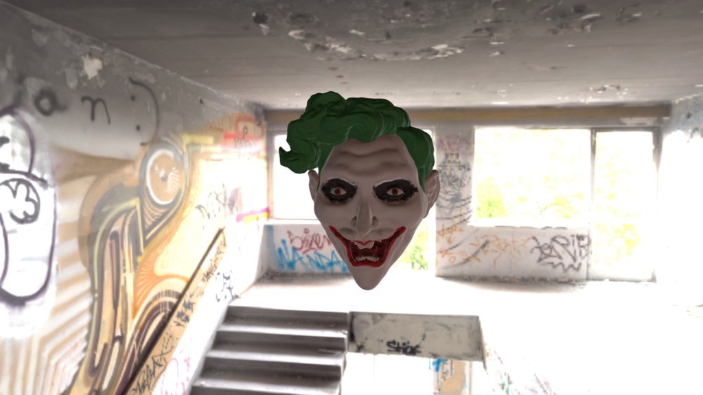 Joker Toddler Head
