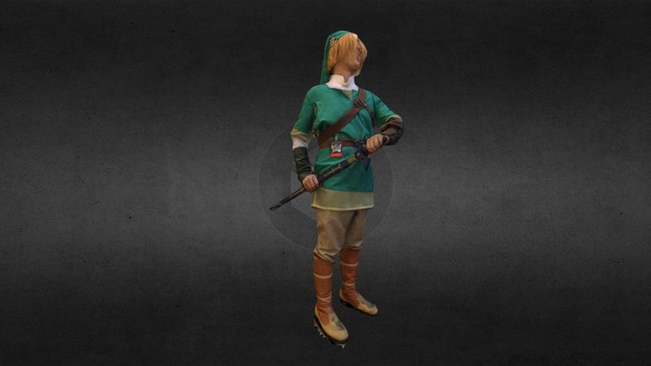 Link Cosplay 3D Model