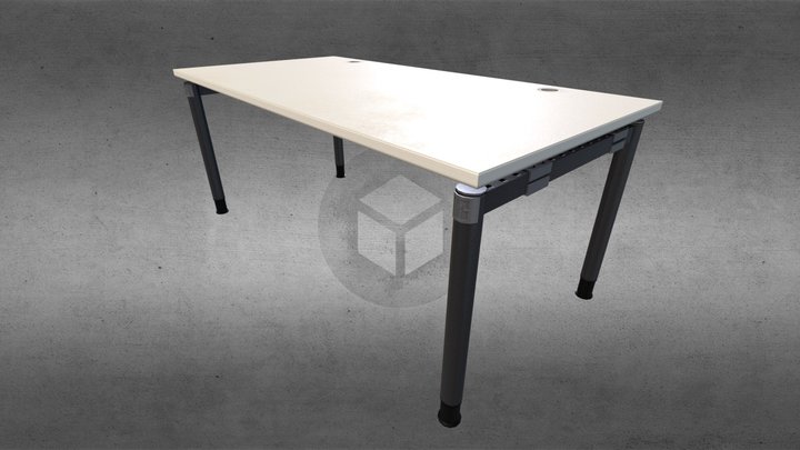 Office desk 3D Model