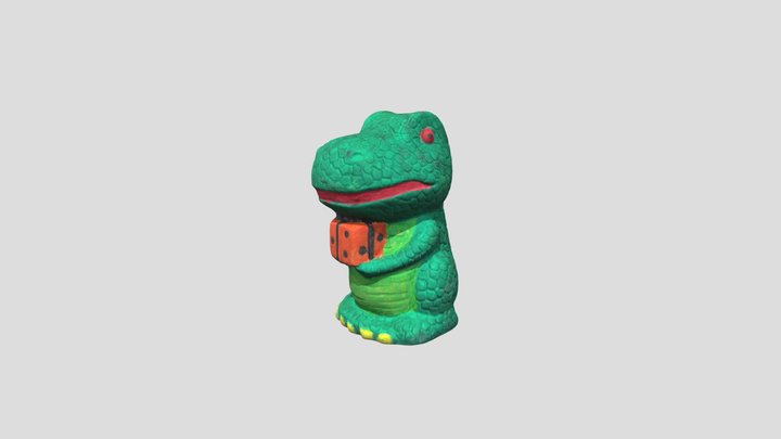 Dragon Piggybank 3D Model