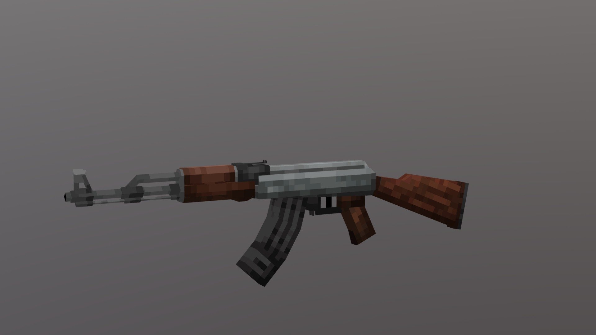 Low Poly AK47 - 3D model by blazik31 [96b792d] - Sketchfab
