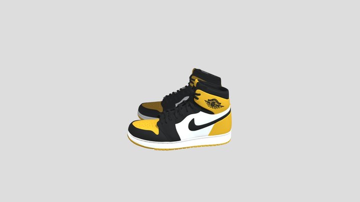 Jordan 1 Taxi - Luis 3D Model