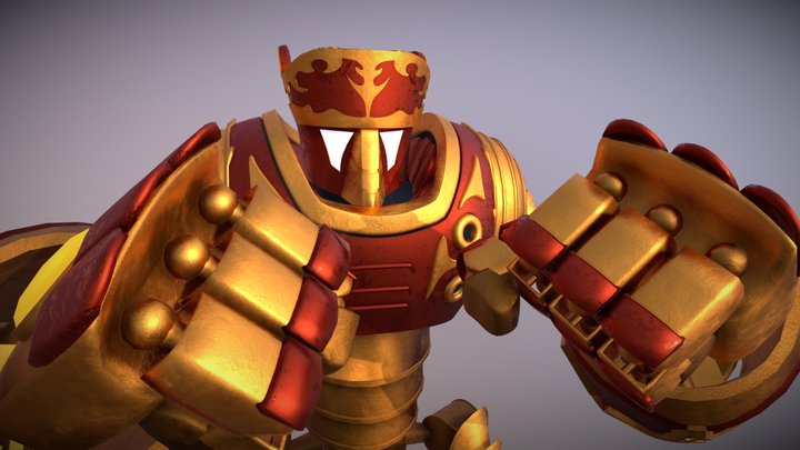 Arkeyan WarMachine-ReMake 3D Model