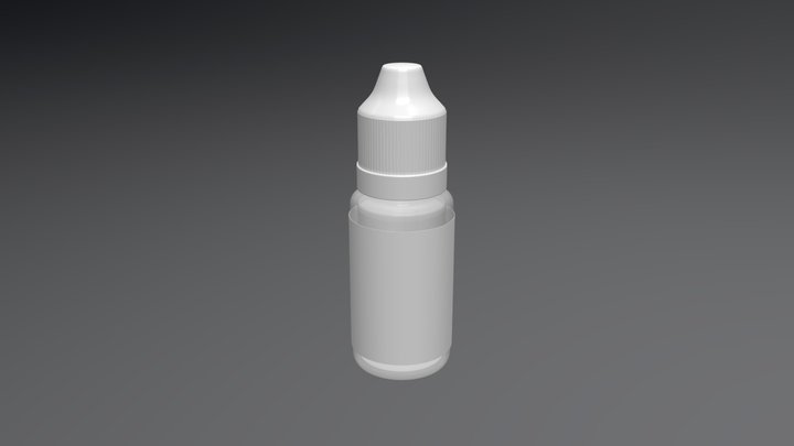 Eye Drops Bottle 3D Model