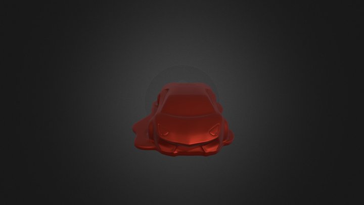 ランボルギーニ　アヴェンタドール 修正２ 3D Model