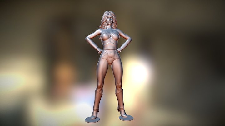 Wonderwoman 3D Model