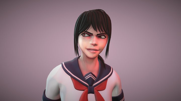 Ayano Aishi (From Yandere Simulator) 3D Model