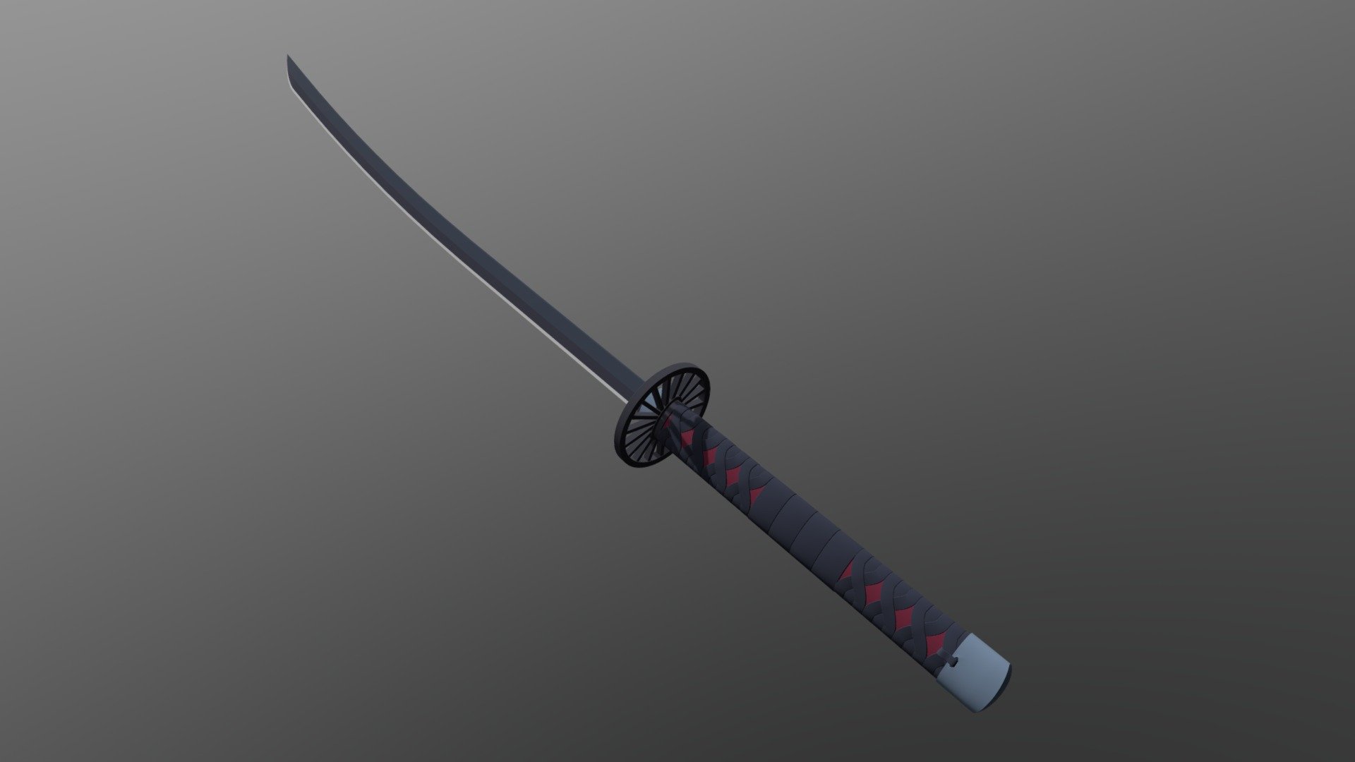 Tanjiro Kamado's Katana - 3D model by TheQueen2919 [96baea0] - Sketchfab