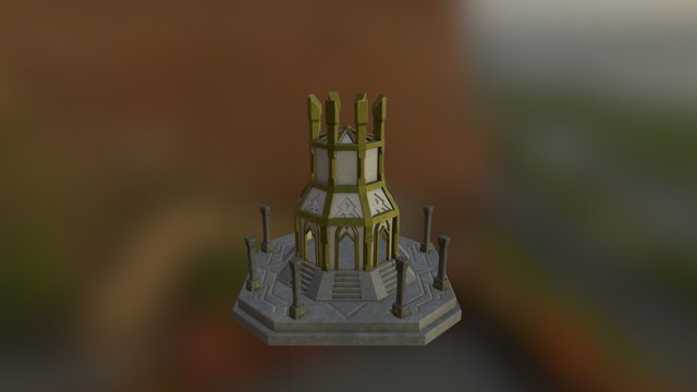 Dwarven House 3D Model